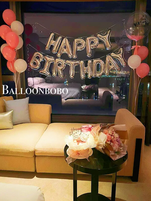 Birthday Balloon生日氦氣球組合