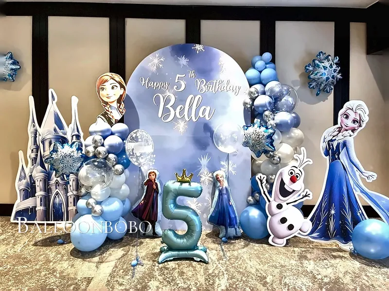 冰雪主題生日佈置