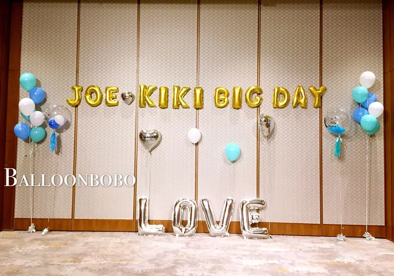 Proposal/anniversary/wedding/big day on-site decoration