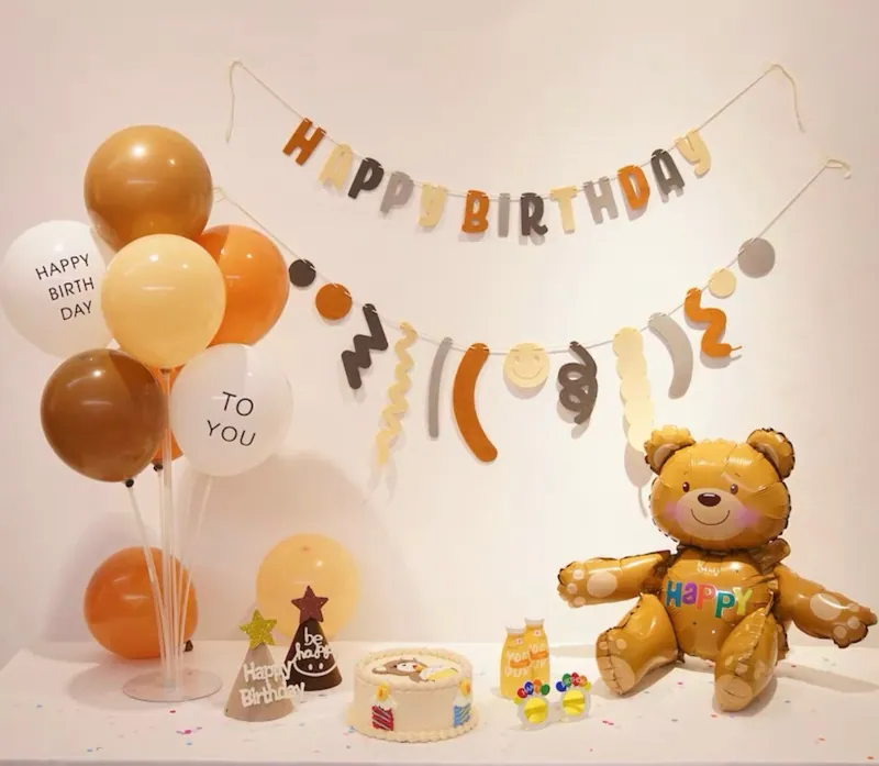 小熊生日DIY套裝