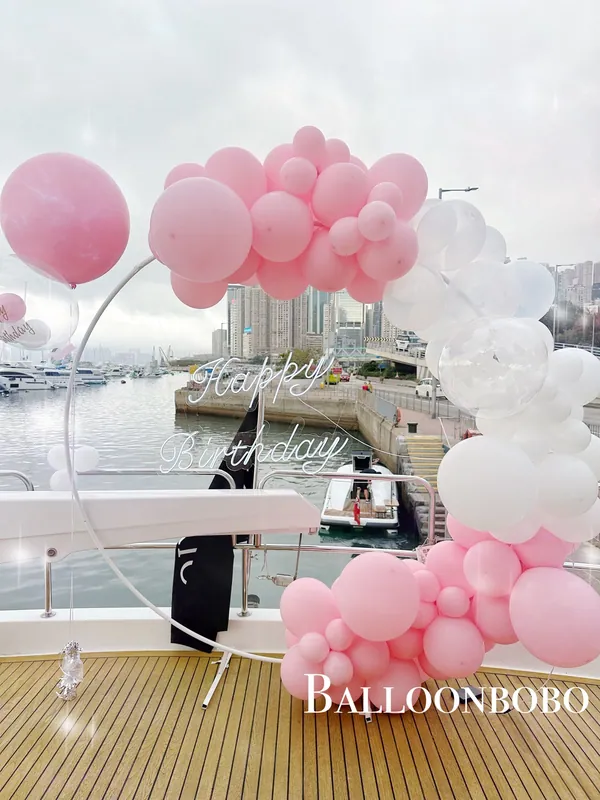 Birthday circular arch package