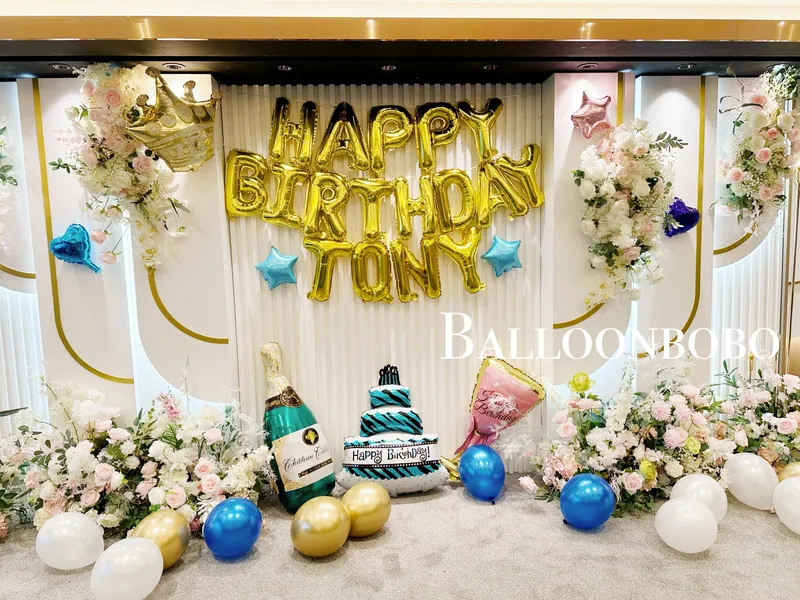 Bottle 🍾🎂 birthday on-site decoration set