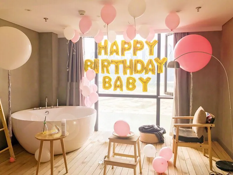Happy Birthday BigBig Balloon Set