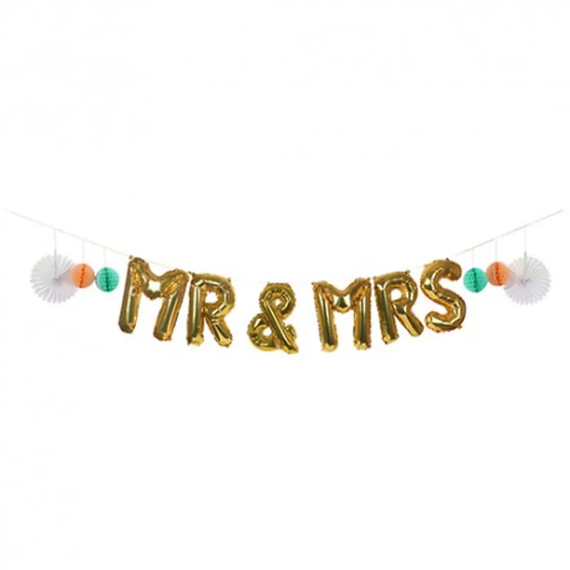 MR & MRS氣球