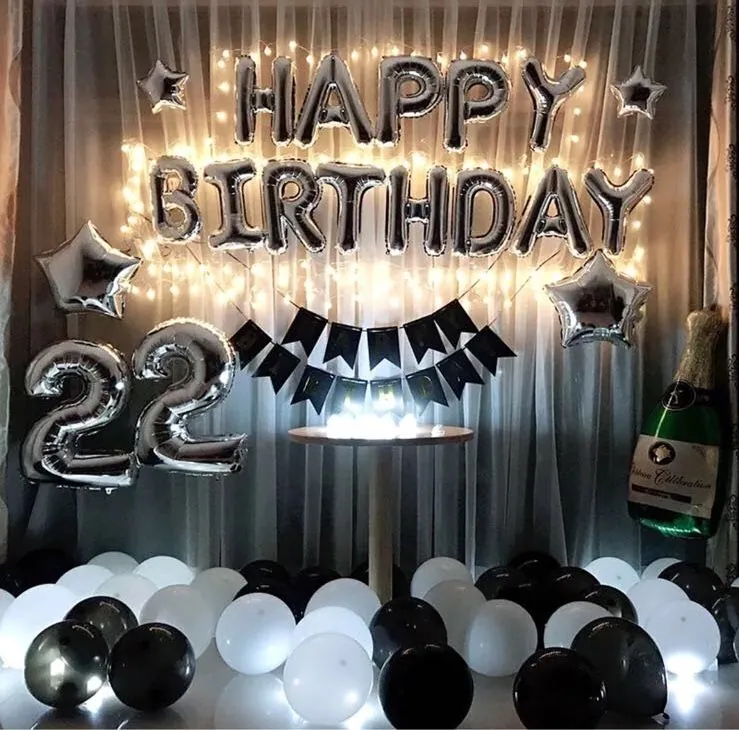 生日數字氣球套餐no. balloon set