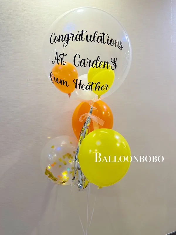 Grand opening balloon bouquet setA