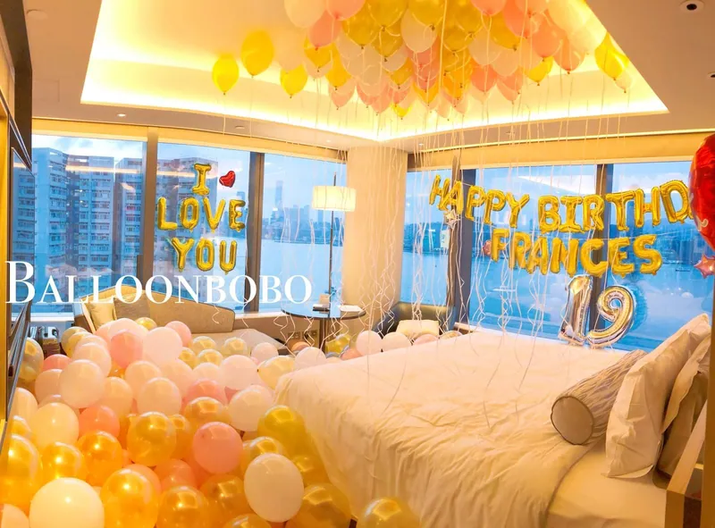 Happy Birthday Set D on-site decoration