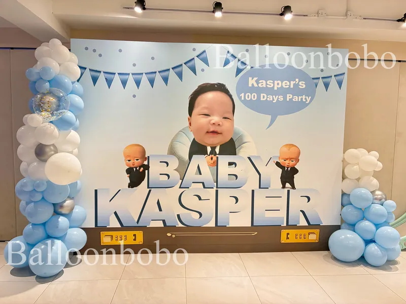 Baby boss 100 Days celebration decoration