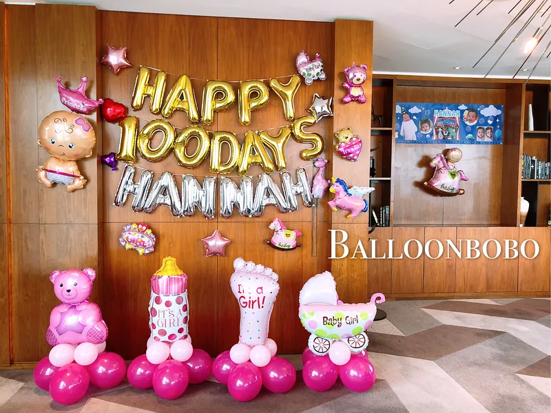 Babygirl 100 Days celebration setＡ