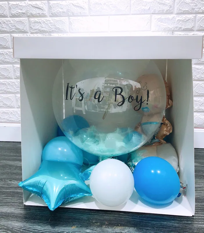 Gender Reveal Balloon Box BB性別氣球盒