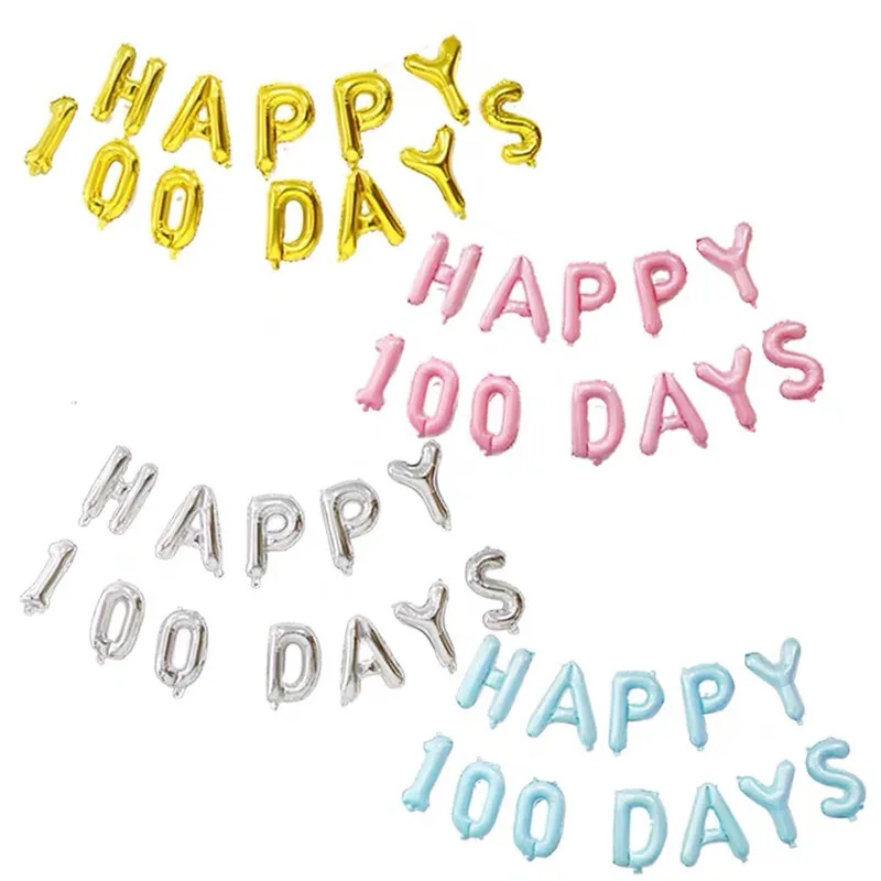 HAPPY 100 DAYS letters