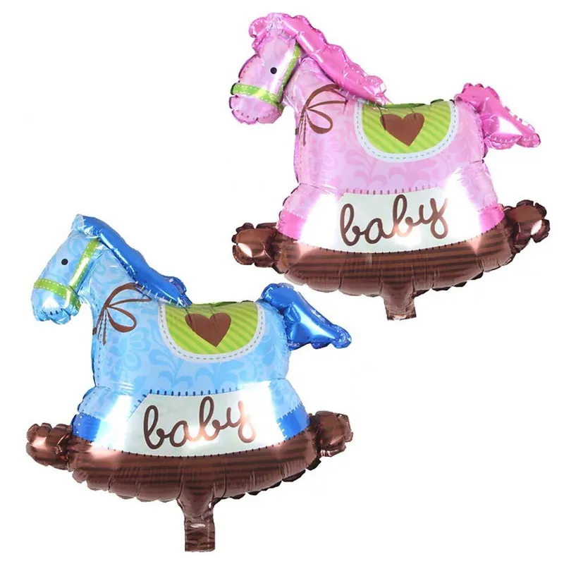 Rocking horse 100 Days celebration balloons (large/small)