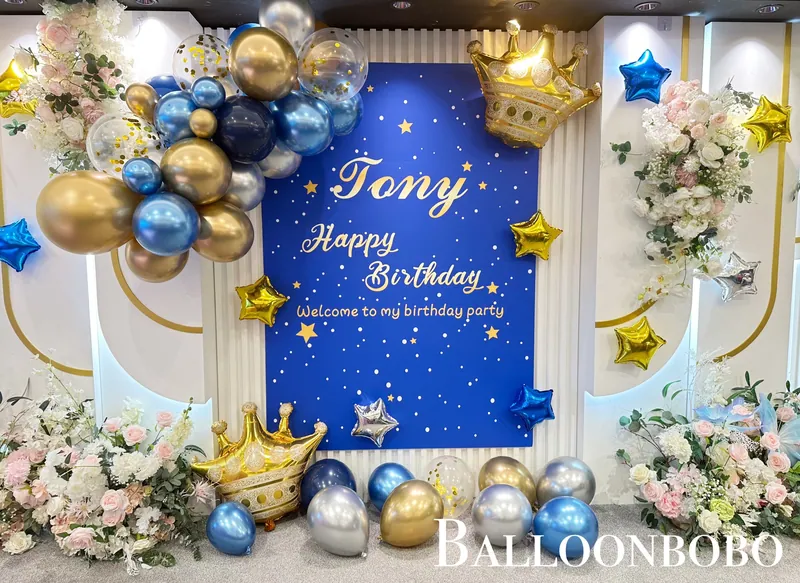 Banner balloon garland set