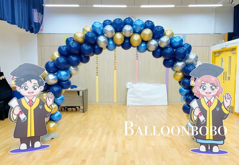 畢業氣球拱門套餐A