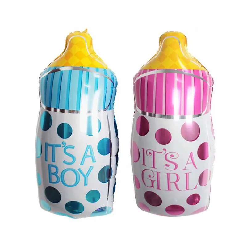 Baby bottle balloon for a BB 100 Days celebration