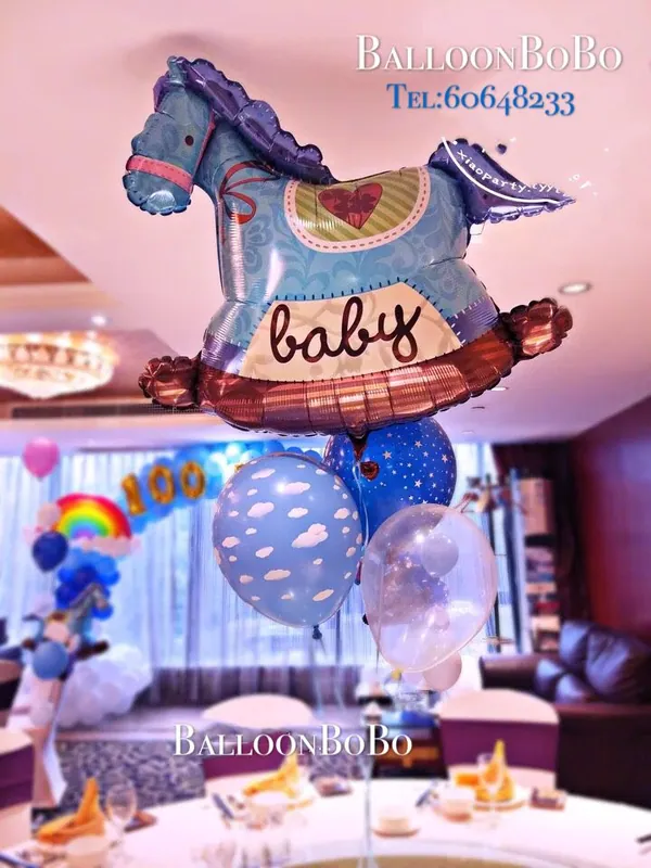 100 Days Balloons