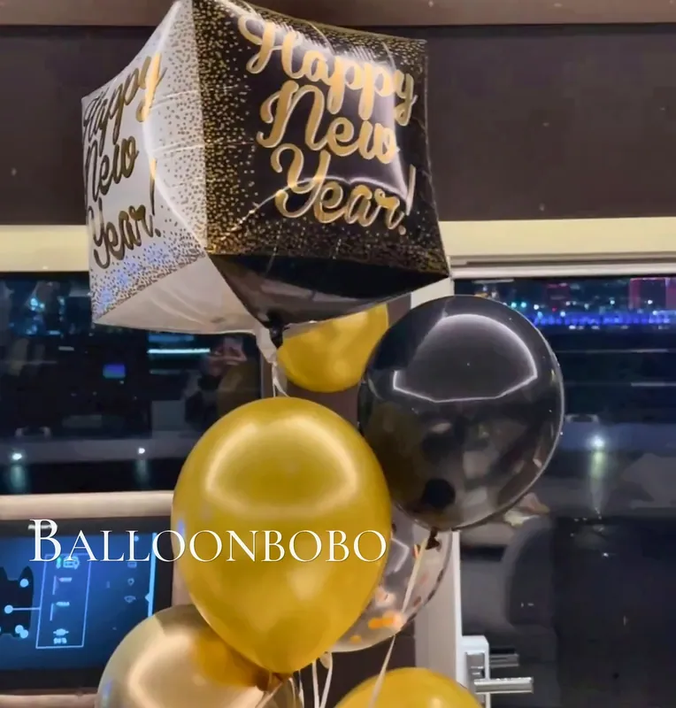 新年遊艇佈置