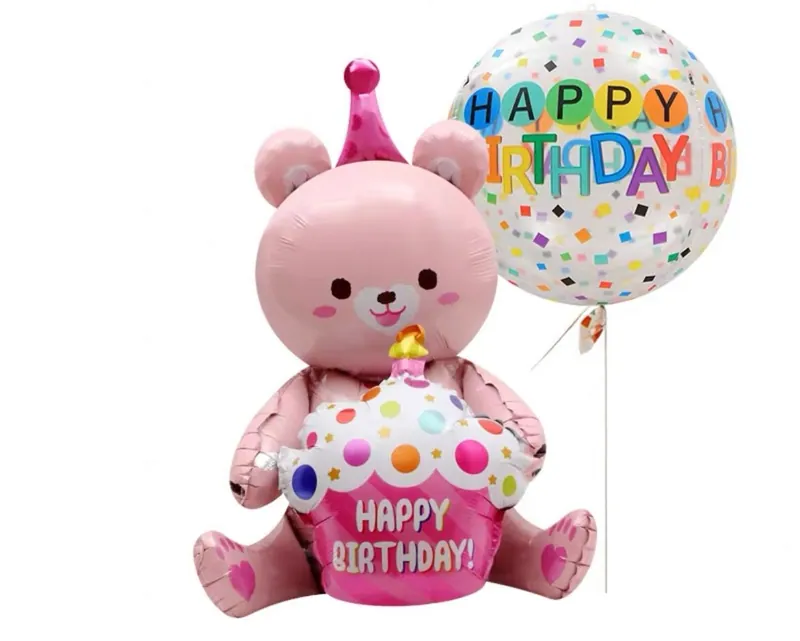 抱抱蛋糕小熊生日套裝