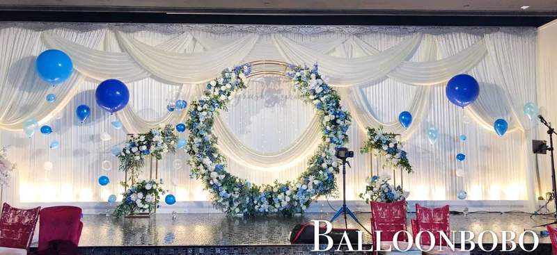 Big Day wedding balloon decoration