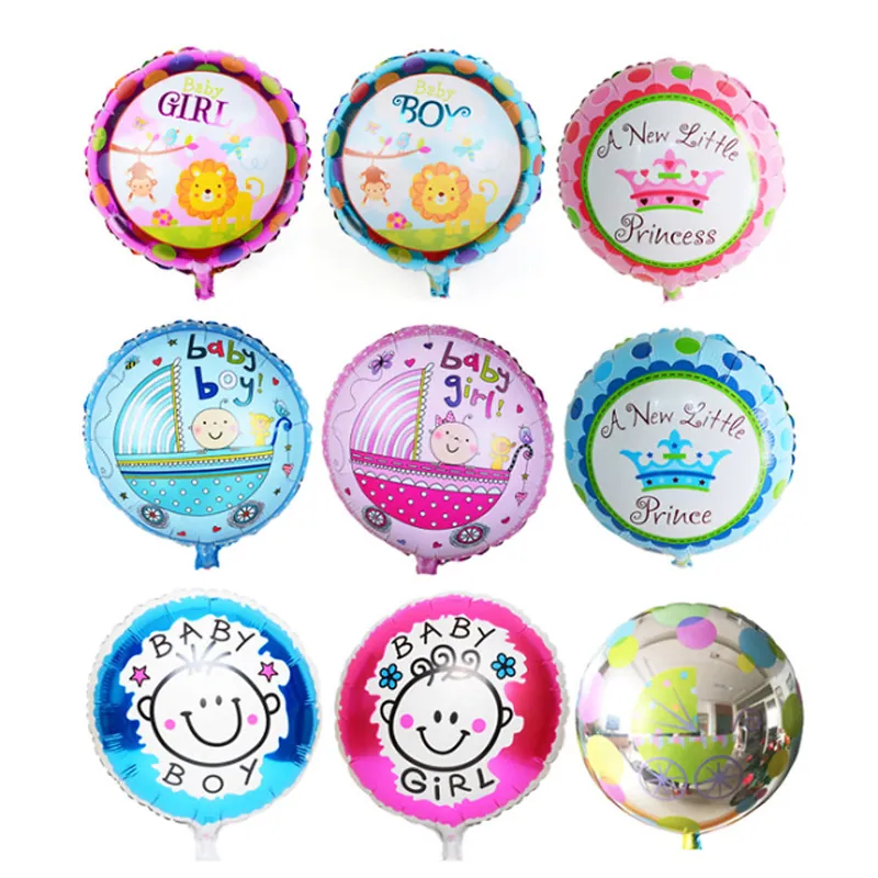 18-inch round 100 Days celebration balloon