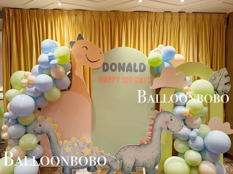 Dinosaur balloon decoration set B